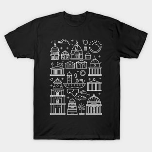 TRAVEL AND TOURISM ICONS T-Shirt